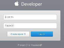 Sign in with your Apple ID - Apple Developerページ