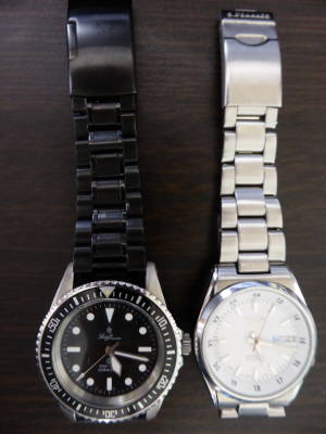 SEIKO 5（SNK559J1）とサブマスター（submaster）