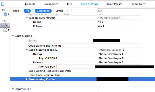 Build Setting｜xcode