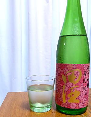 田酒　純米吟醸　百四拾 桜ラベル｜西田酒造