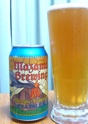 モザイク・エラプション・IPA（Mazama Mosaic Eruption IPA ）｜マザマ醸造所（Mazama Brewing Co.）