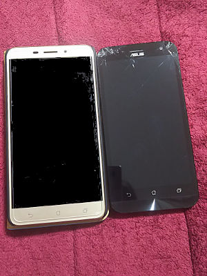 ZenFone 3 Laser (ZC551KL)とZenFone 2 Laser (ZE500KL)