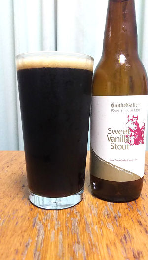 スィート・バニラ・スタウト(Sweet Vanilla Stout)｜サンクトガーレン（Sankt Gallen Brewery）