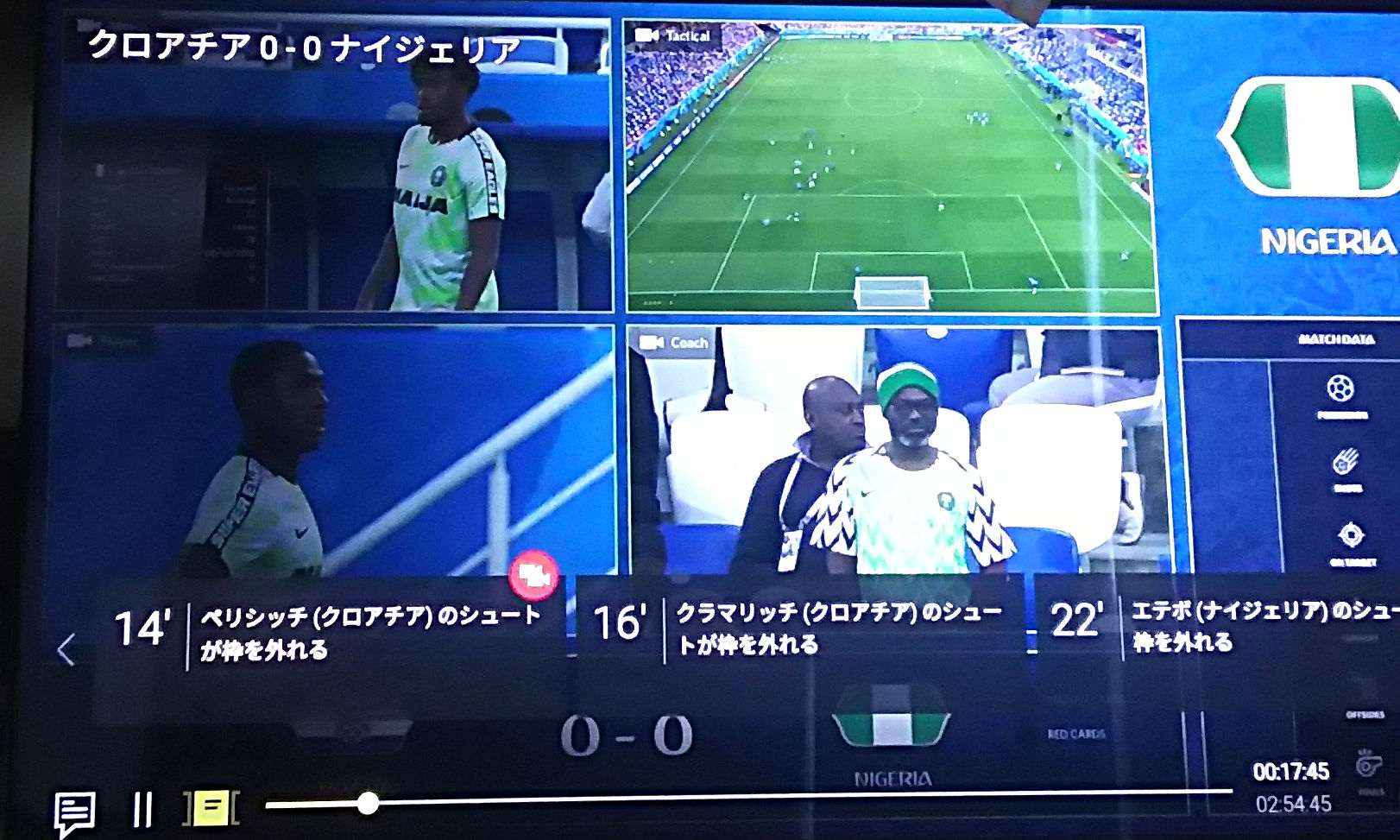 ロシアワールドカップ|ナイジェリア
