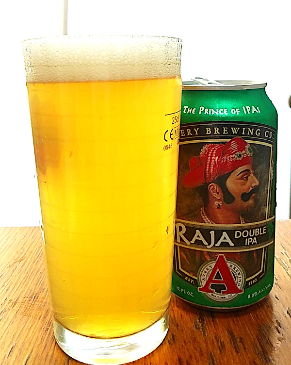 ラジャ・ダブルIPA(RAJA Double IPA)|エイヴリー・ブルーイング(AVERY Brewing)