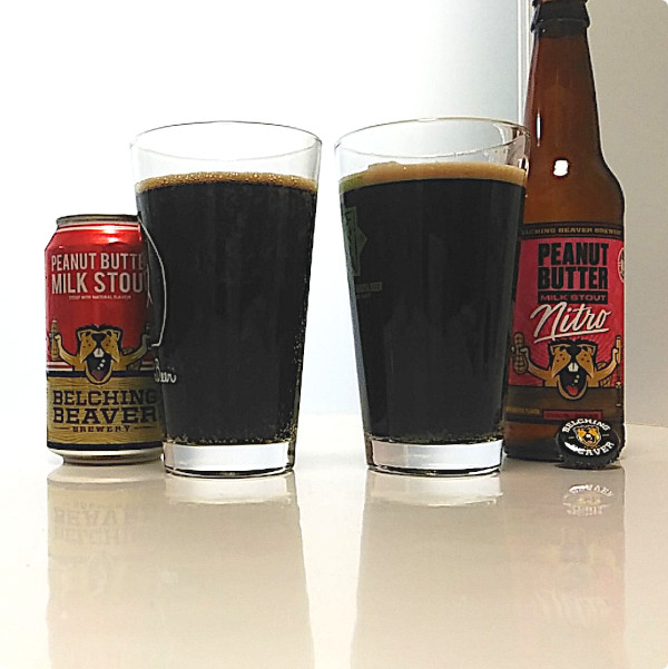 ピーナッツ・バター・ミルク・スタウト・ナイトロ（Peanut Butter Milk Stout Nitro）｜ベルチング・ビーバー（Belching Beaver）