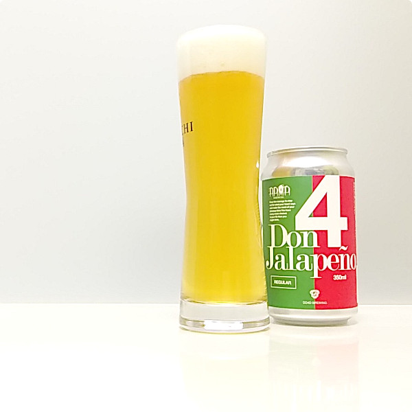 ドン・ハラペーニョ[ハラペニョ・IPA]（Don Jalapeño [Jalapeño IPA]）｜ディー・ディー・フォー・ディー・ブリューイグ（DD4D BREWING）