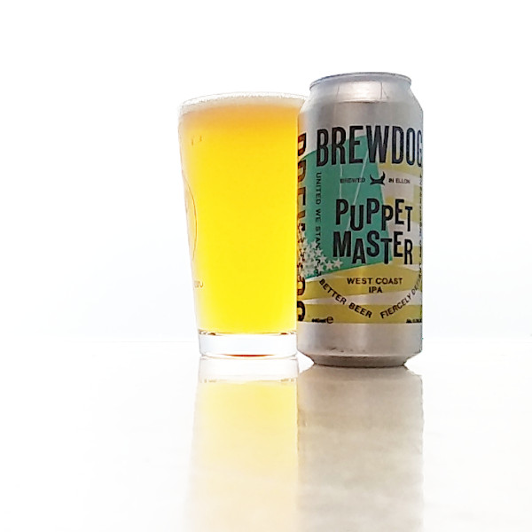 パペット・マスター・ウエスト・コースト・IPA（Puppet Master West Coast IPA）｜ブリュードッグ（Brewdog）｜スコットランド｜IBU:50｜ABV:6.5%