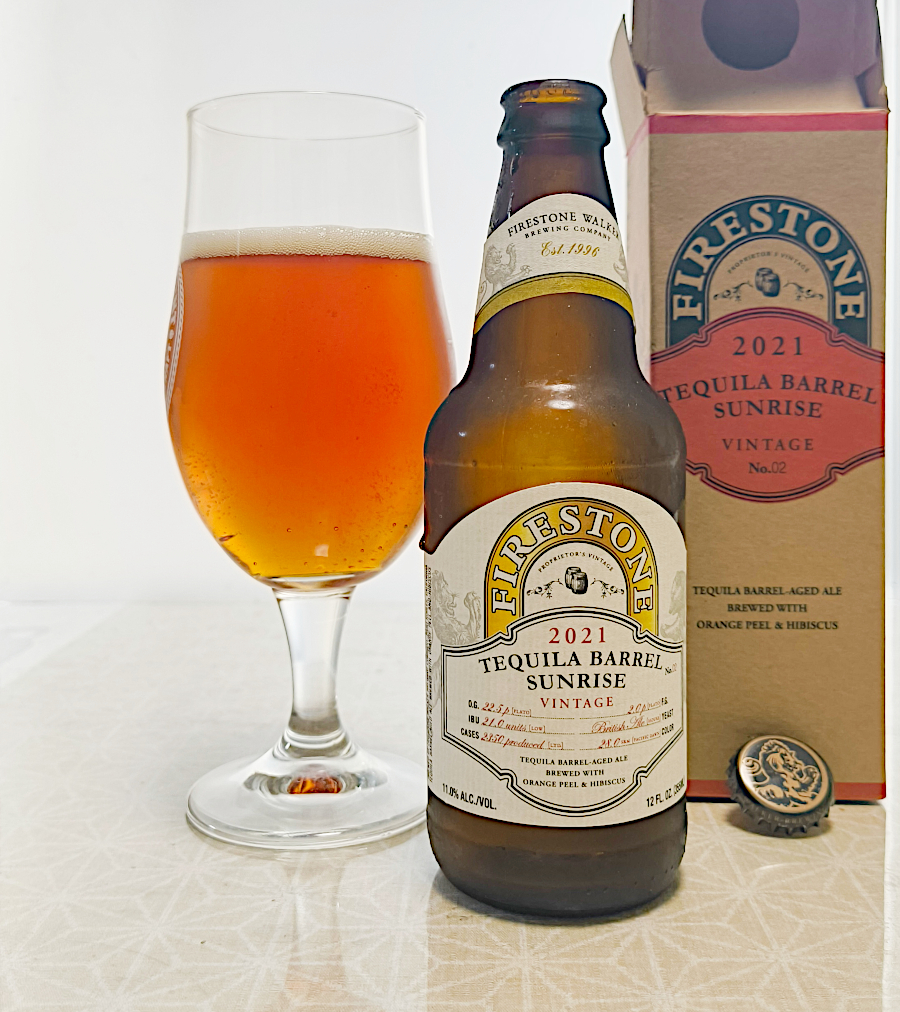 2021・テキーラ・バレル・サンライズ（2021 Tequila Barrel Sunrise）｜ファイアストーン・ウォーカー（Firestone Walker）｜ABV:11.0%