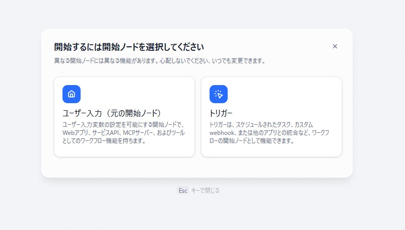 Difyワークフロー